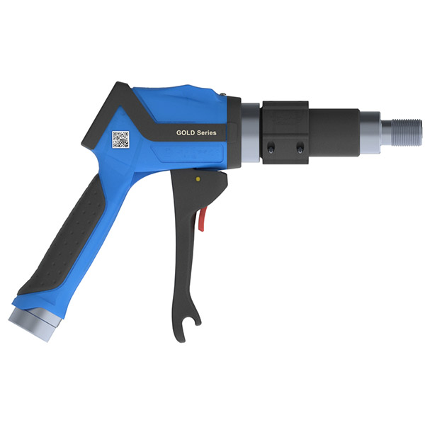 immagine laterale della pistola 54»21 Gold Series SCREW Blue