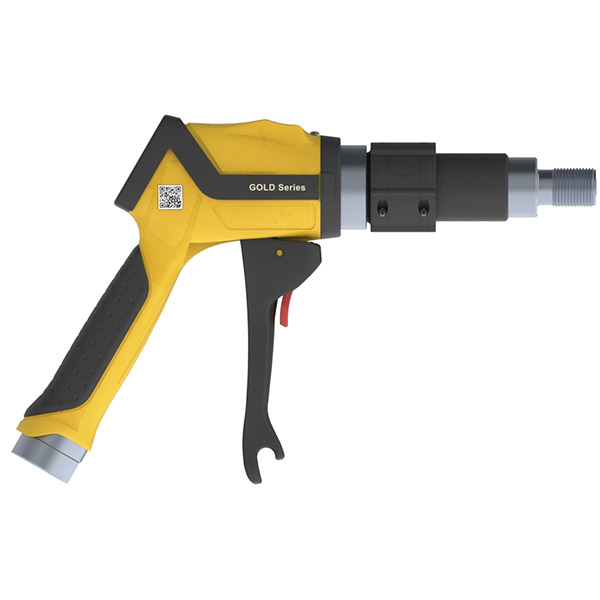 immagine laterale della pistola 54»21 Gold Series SCREW Yellow