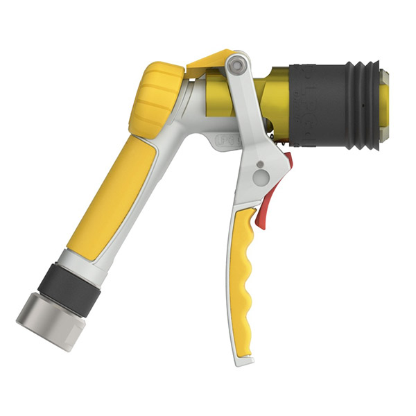 foto laterale della pistola per gas serie 830 gialla